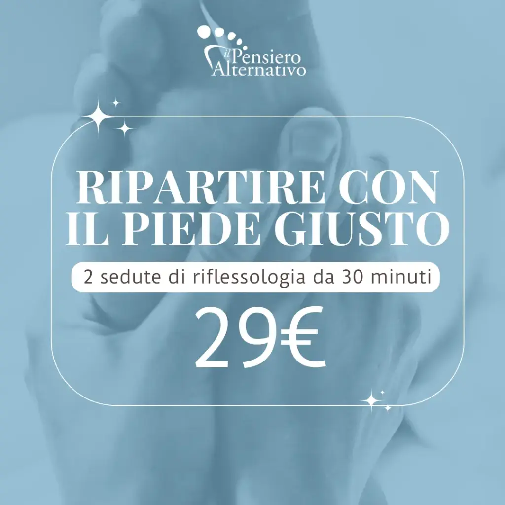 PARTI CON IL PIEDE GIUSTO